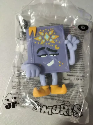 Figura de la colección Los Pitufos - Burger King.