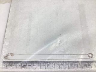 collar plata 925mm con piedra con circonita 21cm