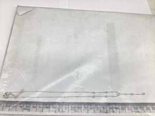 collar plata 925mm con piedra con circonita 21cm