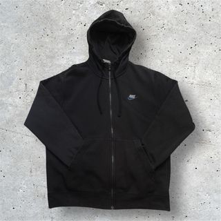 Nike Ultra Black embroidered track jacket y2k