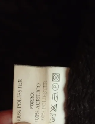 Parka marrón chocolate Talla 44