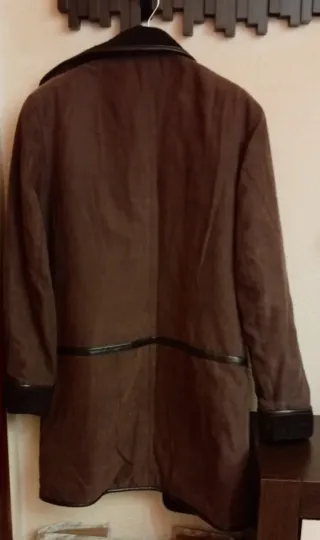 Parka marrón chocolate Talla 44