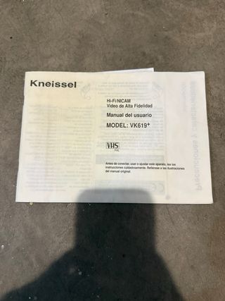 VHS Kneissel VK219+ Hi-Fi Stereo
