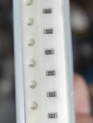 20x Resistori SMD 27 Ohm 1/10W RC 0603