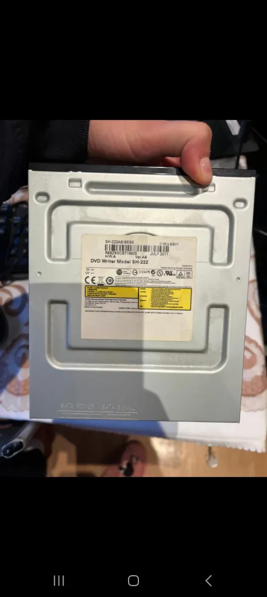 Grabadora DVD Reproductor PC