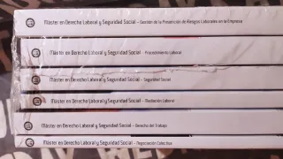 Temario completo Máster Derecho del Trabajo y SS