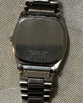 Orologio Seiko Quartz Uomo Nero