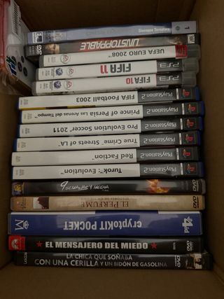 Lote Juegos PS2 y PS3