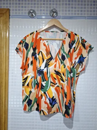 Casaca Verano Talla L Estampada