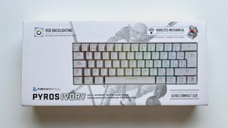 Newskill Pyros Ivory Teclado Mecánico Gaming Blanc