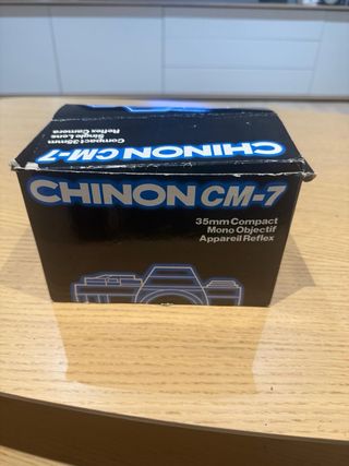Cámara Chinon CM-7 SLR 35mm Pentax K