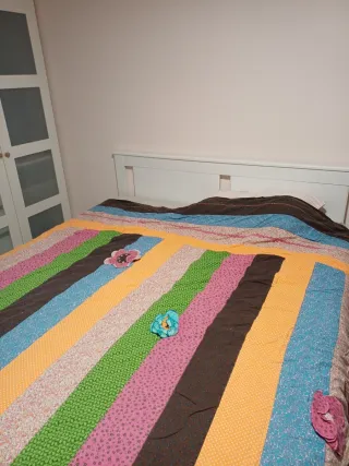 Cama Matrimonio IKEA SONGESAND Blanca