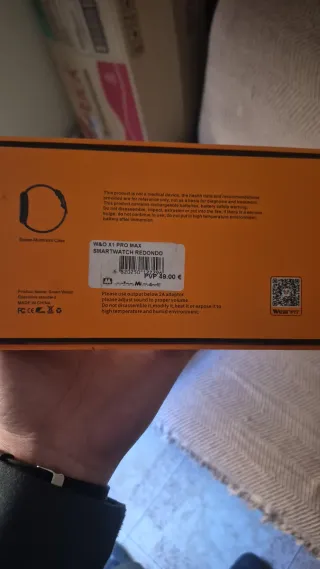 Smartwatch W&O X1 Pro Max Redondo