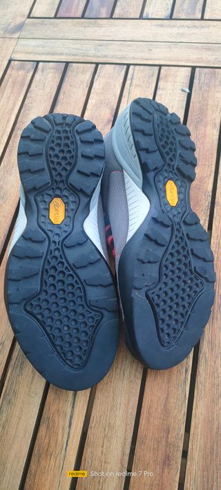 Scarpe sportive Scarpa grigie/rosa taglia 39.5