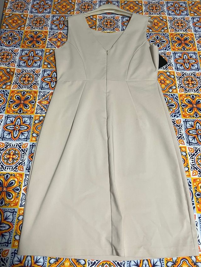 Vestito Beige Taglia 46