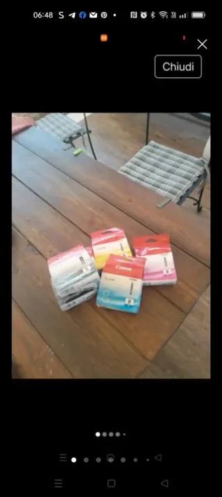 Cinque cartucce Canon