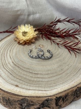 Pendientes Aro Lagrimas Circonitas