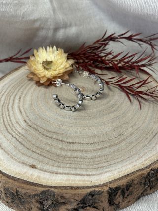 Pendientes Aro Lagrimas Circonitas