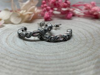 Pendientes Aro Lagrimas Circonitas