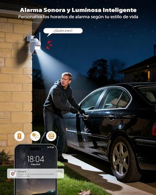 Ctronics 5MP Camara WiFi 2.4 - 5 GHz Exterior