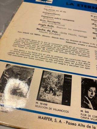 vinilo  Canciones de Navidad