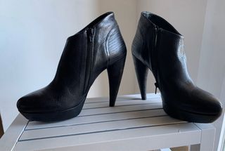 Botines de piel Vic Matie Tacón Alto Talla 39