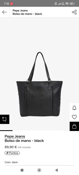 Oferta BLACK FRIDAY!Bolso Pepe Jeans Bellamie nuev