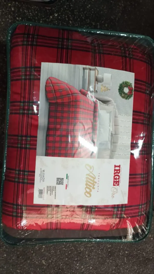 Trapunta Tartan Matrimoniale