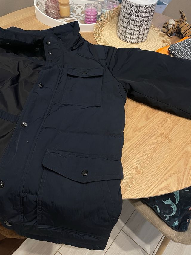 Giaccone Geox Uomo Nero