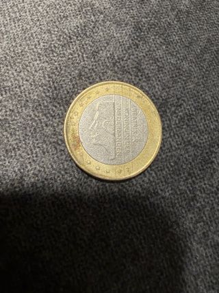 Moneda 1 Euro Beatrix Koninginder Nederlanden