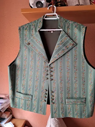 Chaleco de caballero estampado