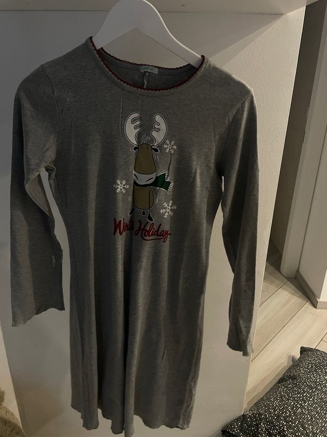 Camicia da notte renna Natale