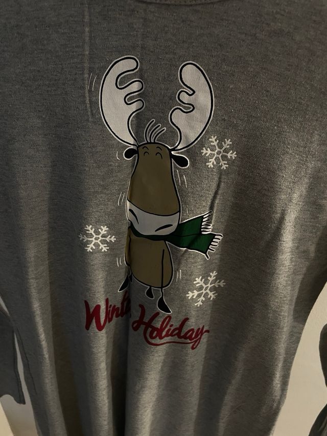 Camicia da notte renna Natale