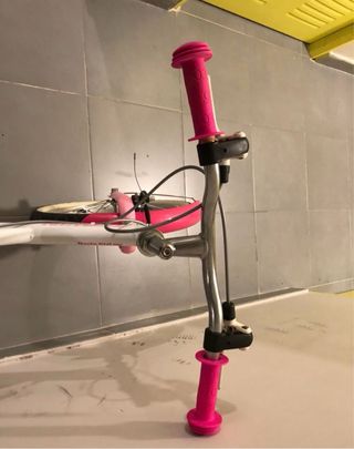 Bicicleta niña rosa Decathlon