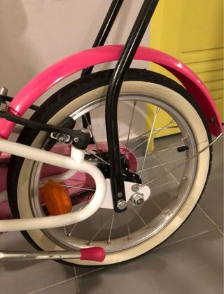 Bicicleta niña rosa Decathlon