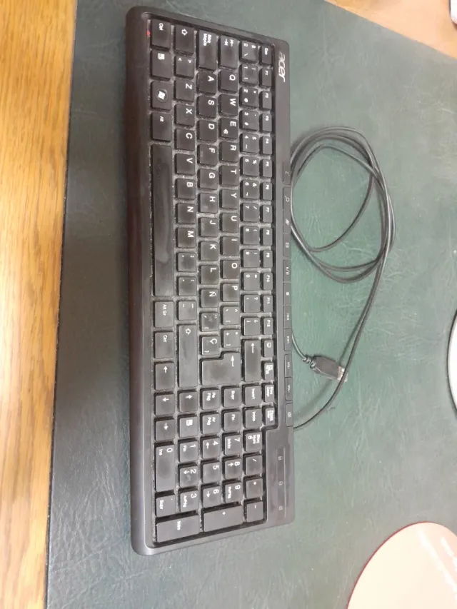 Teclado y Ratón Acer Negro