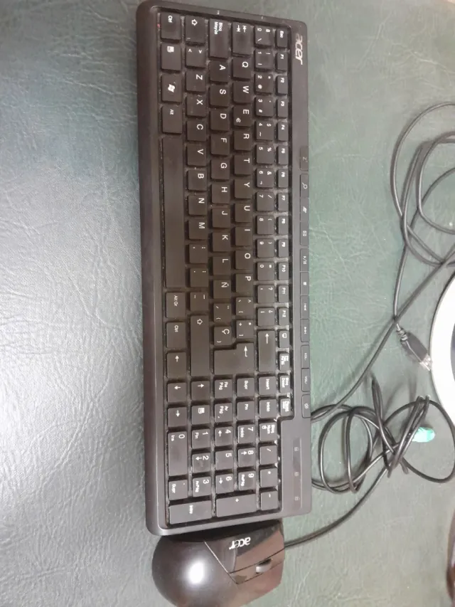 Teclado y Ratón Acer Negro