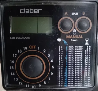 2 Temporizadores de riego Claber irrigatori
