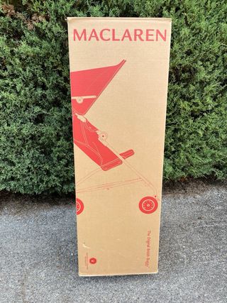 Silla de paseo MacLaren Quest Roja