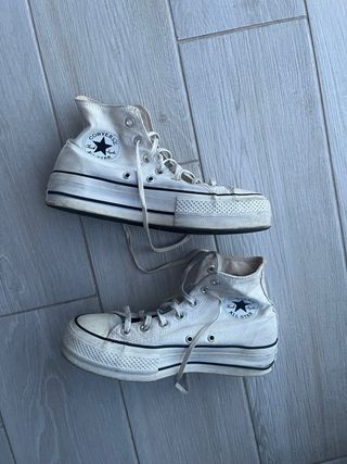 Converse All Star Alte Bianche – Taglia 38 EU