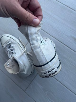 Converse All Star Alte Bianche – Taglia 38 EU