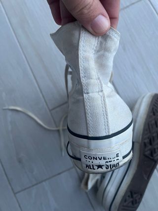 Converse All Star Alte Bianche – Taglia 38 EU