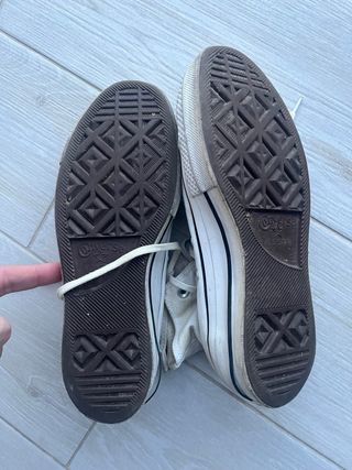 Converse All Star Alte Bianche – Taglia 38 EU