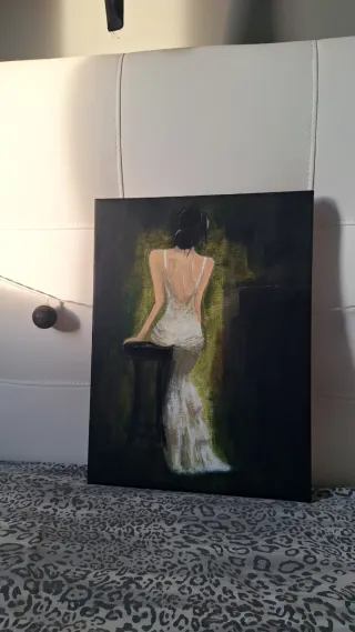 Dipinto fatto a mano con acrilici