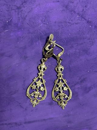Pendientes Plata Antigua