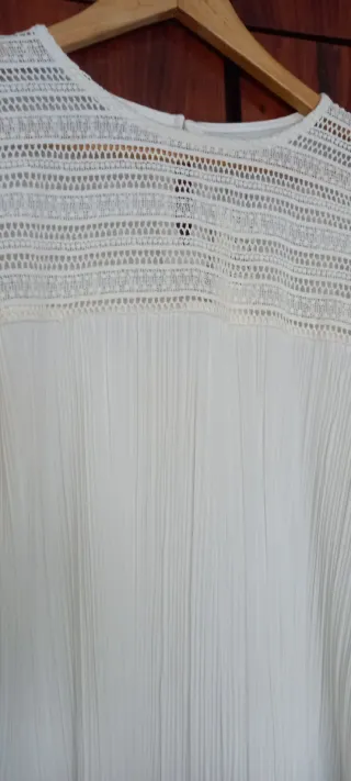 Camisa Sfera Algodón Blanca Talla M