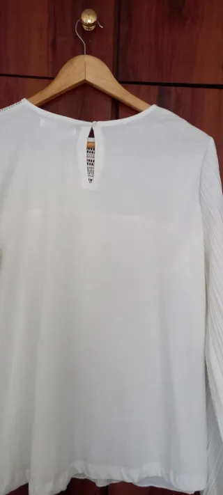 Camisa Sfera Algodón Blanca Talla M