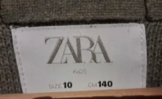 Cardigan senza bottoni bambino Zara anni 10/12
