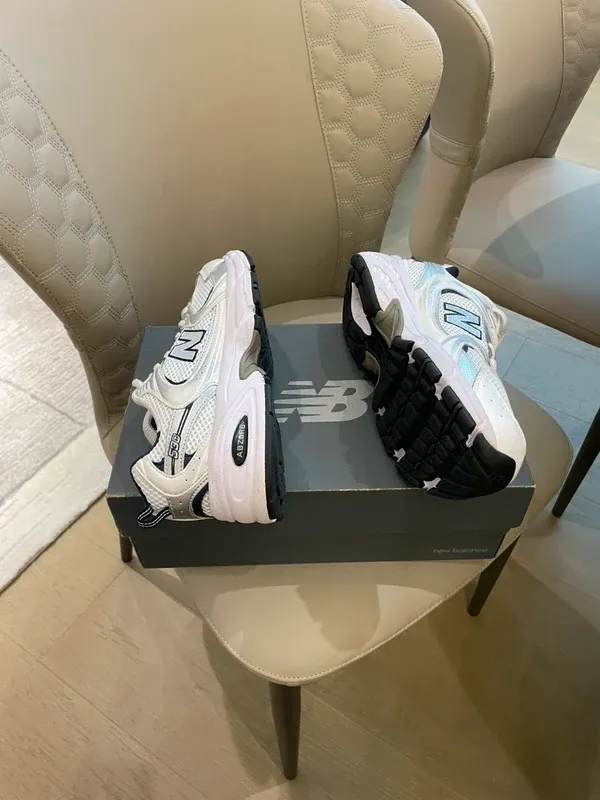 Néw Bálánce 530 White Silver Navy Talla 37.5