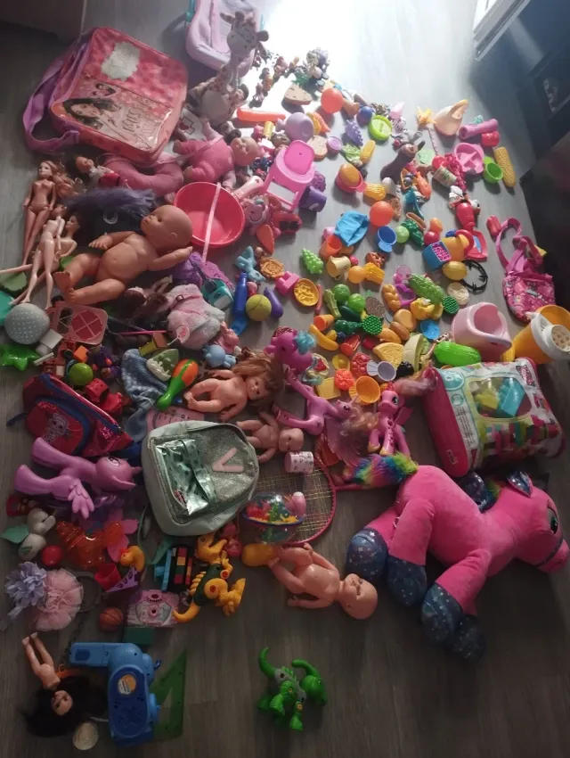 Lote de juguetes variados